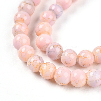 Baking Paint Glass Beads X1-DGLA-N003-4mm-C01-1