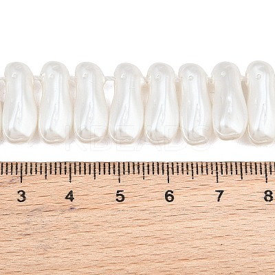 Electroplated Glass Pearl Beads Strands GL-CBA64F3-01A-1