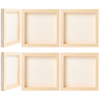 DIY Children Wood Decoration Clay Picture Frame WOOD-WH20008-07H-1