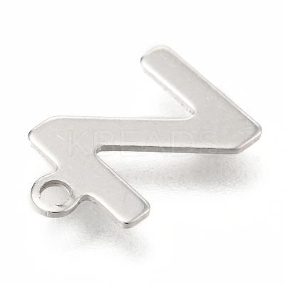Non-Tarnish 201 Stainless Steel Charms X-STAS-C021-06P-Z-1