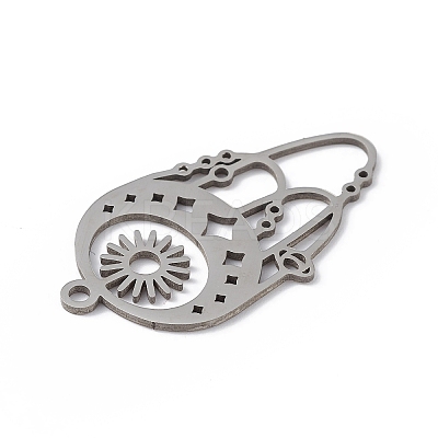 Non-Tarnish 201 Stainless Steel Pendants LS-STAS-K250-09P-1
