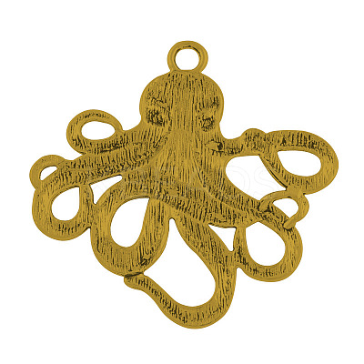 Tibetan Style Alloy Big Pendants TIBEP-A15669-AG-NR-1