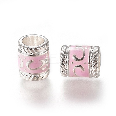 Enamel Alloy European Beads LS-X-EA8640-9S-1