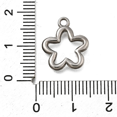 304 Stainless Steel Pendants STAS-C119-18P-1