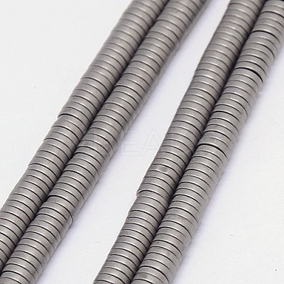Electroplate Non-magnetic Synthetic Hematite Beads Strands G-J164B-4mm-06-1