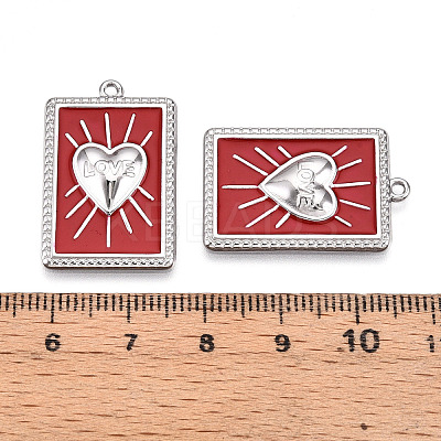 304 Stainless Steel Pendants STAS-N108-26B-P-1