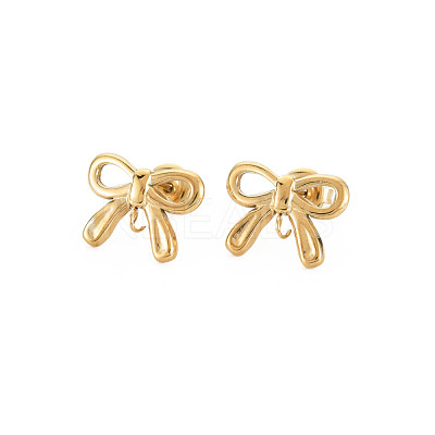 Ion Plating(IP) 304 Stainless Steel Stud Earring Findings STAS-N097-228-1