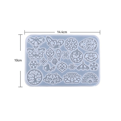 Pendants DIY Food Grade Silicone Mold PW-WG92337-02-1