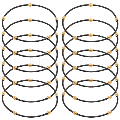 12Pcs Spring Bracelets Set BJEW-BC0001-13EB-1