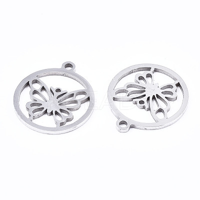 Non-Tarnish 201 Stainless Steel Pendants STAS-T044-198P-1