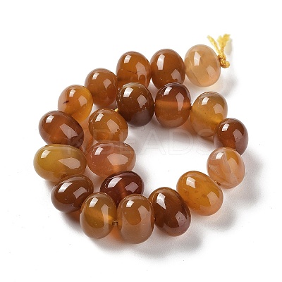 Natural Agate Beads Strands G-G021-03B-16-1