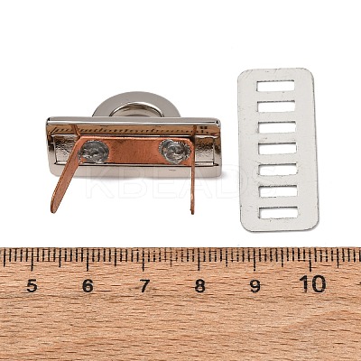 Zinc Alloy and Copper Bag Shoes Buckle Clips FIND-WH0063-91P-RS-1