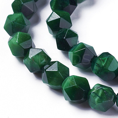 Natural Tiger Eye Beads Strands G-I217-A-01D-1