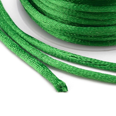 Nylon Satin Rattail Cords NWIR-L006-1mm-09-1