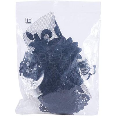 Lace Embroidery Sewing Fiber Appliques DIY-NB0002-60-1