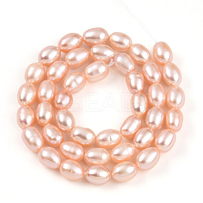 Natural Cultured Freshwater Pearl Beads Strands PEAR-N012-AA-02-1
