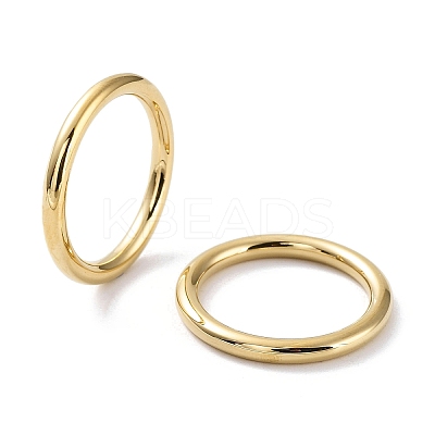 Ion Plating(IP) 304 Stainless Steel Polishing Plain Band Rings RJEW-G298-05B-G-1