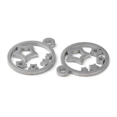 Non-Tarnish 304 Stainless Steel Charms STAS-Q303-02P-1