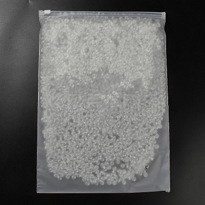Transparent PE Jewelry Zip Top Storage Bags ABAG-H114-01E-1