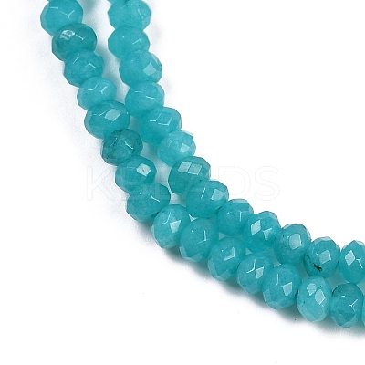 Natural White Jade Beads Strands X-G-Z069-01Q-1