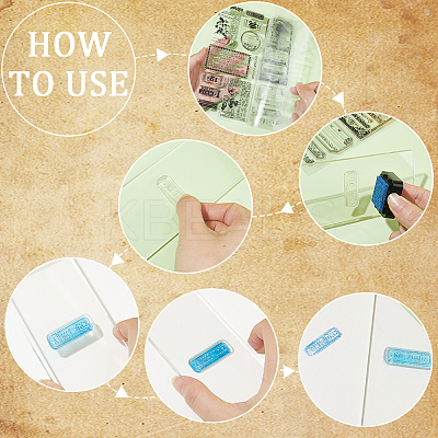 Clear Silicone Stamps DIY-WH0504-68A-1