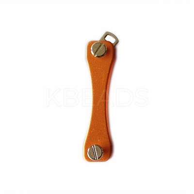 Key Holder Aluminum Alloy Keychain KEYC-WH0003-02-1