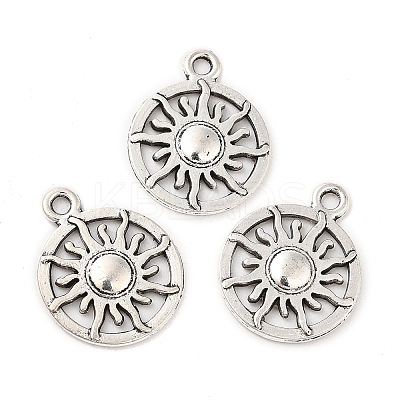 Tibetan Style Alloy Pendants PALLOY-R143-21AS-1