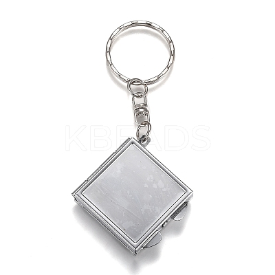Iron Folding Mirror Keychain KEYC-H110-02P-1