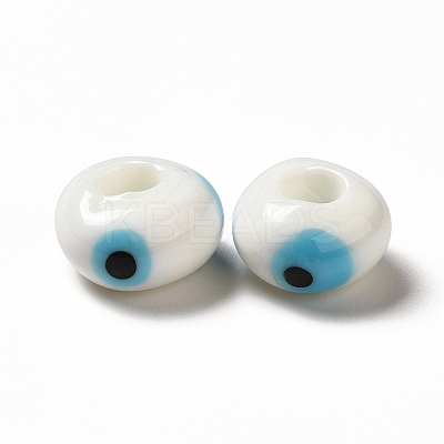 Handmade Evil Eye Lampwork Beads LAMP-A153-08-04-1