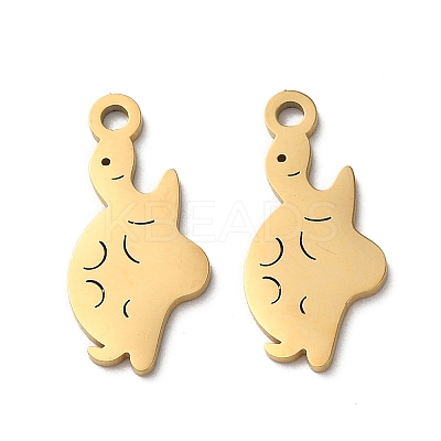 Ion Plating(IP) 304 Stainless Steel Pendants STAS-Q303-22G-1