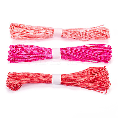 3 Bundles 3 Colors Paper Cords String OCOR-TA0002-15A-1