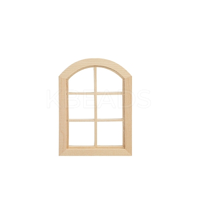 Wooden Window Miniature Ornaments PW-WG3E878-03-1