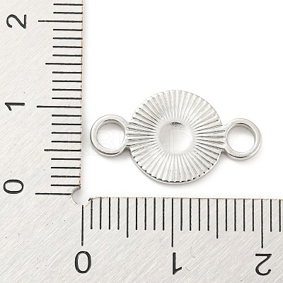 Tarnish Resistant 304 Stainless Steel Connector Charms STAS-I202-33P-1