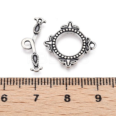 Jewelry Clasps STER-T007-75AS-1
