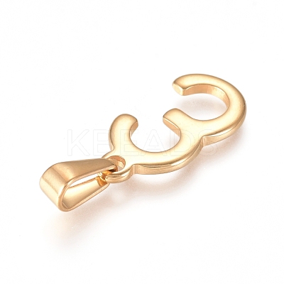 304 Stainless Steel Pendants STAS-L210-05G-G-1