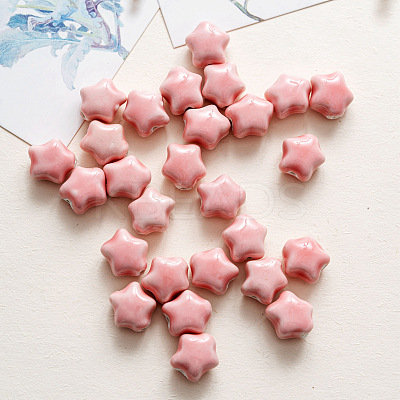 Glazed Porcelain Beads PW-WG45897-08-1