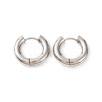Non-Tarnish 304 Stainless Steel Hoop Earrings for Women EJEW-F339-01P-01-1