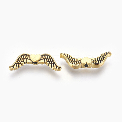 Tibetan Style Alloy Beads TIBEB-6803-AG-FF-1