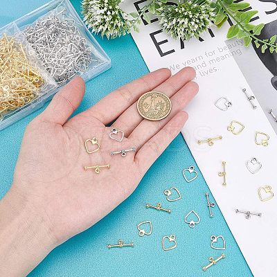 Tibetan Style Alloy Toggle Clasps TIBE-FH0001-02-RS-1