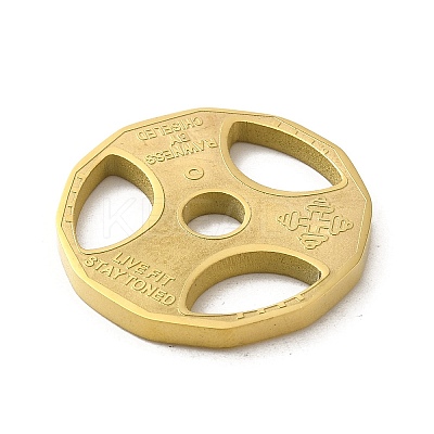 304 Stainless Steel Pendants STAS-D091-11G-1