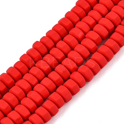Handmade Polymer Clay Beads Strand CLAY-T021-01J-1
