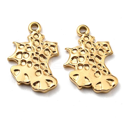 Ion Plating(IP) 304 Stainless Steel Pendants STAS-Q248-07G-1