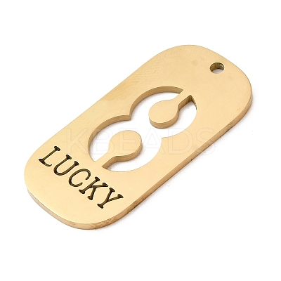304 Stainless Steel Pendants STAS-D200-02I-G-1
