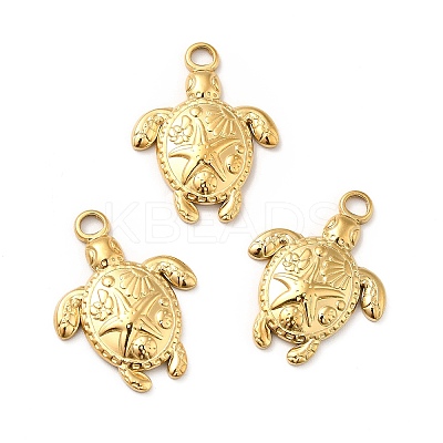 Ion Plating(IP) 201 Stainless Steel Pendants LS-STAS-P312-09G-1