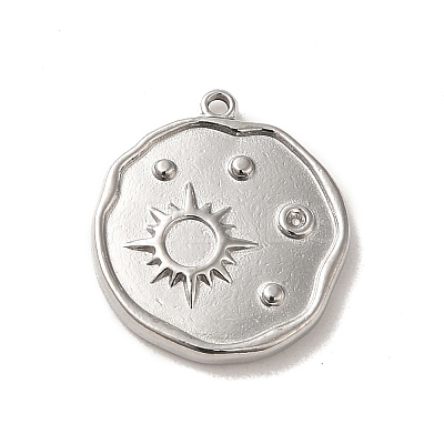 Non-Tarnish 304 Stainless Steel Pendants STAS-L022-280P-1