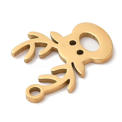 Christmas 201 Stainless Steel Pendants LS-STAS-D053-07G-1