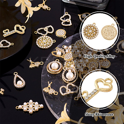 36Ps 9 Style Alloy Pendants ALRI-TA0001-21-1