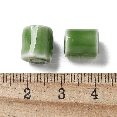 Handmade Porcelain Beads PORC-L080-I16-1