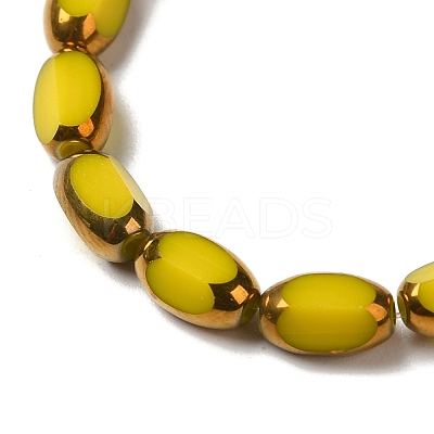 Electroplate Glass Beads Strands X-EGLA-P061-02A-06-1