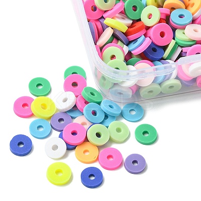 Handmade Polymer Clay Beads CLAY-YW0001-83-1